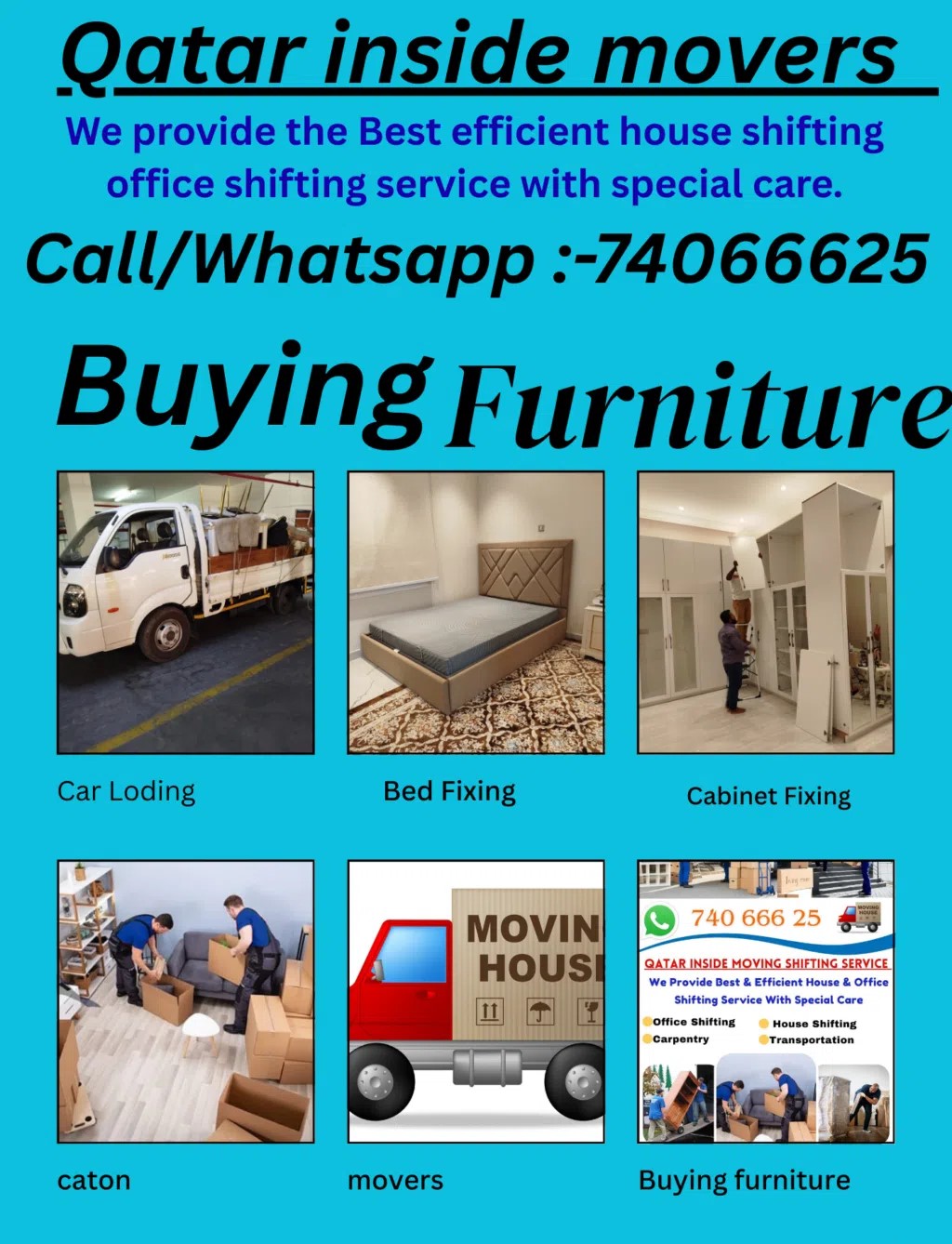 inside moving shifting service