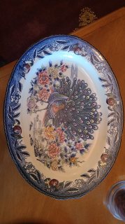 أواني طبسيل طاووس حر مغربي