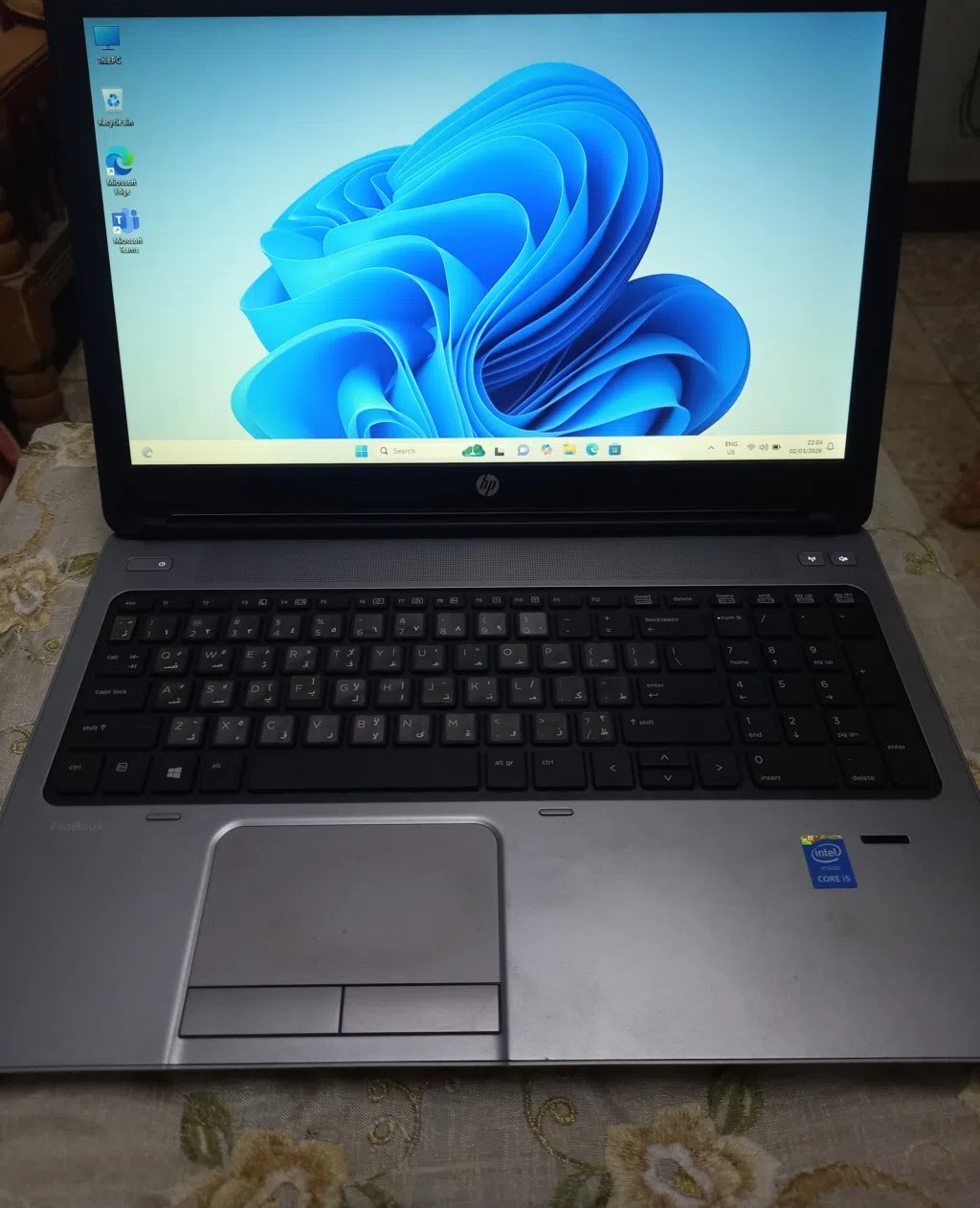 للبيع لابتوب ⁦⁦HP⁩⁩ ⁦⁦ProBook⁩⁩ ⁦⁦650⁩⁩ ⁦⁦G1