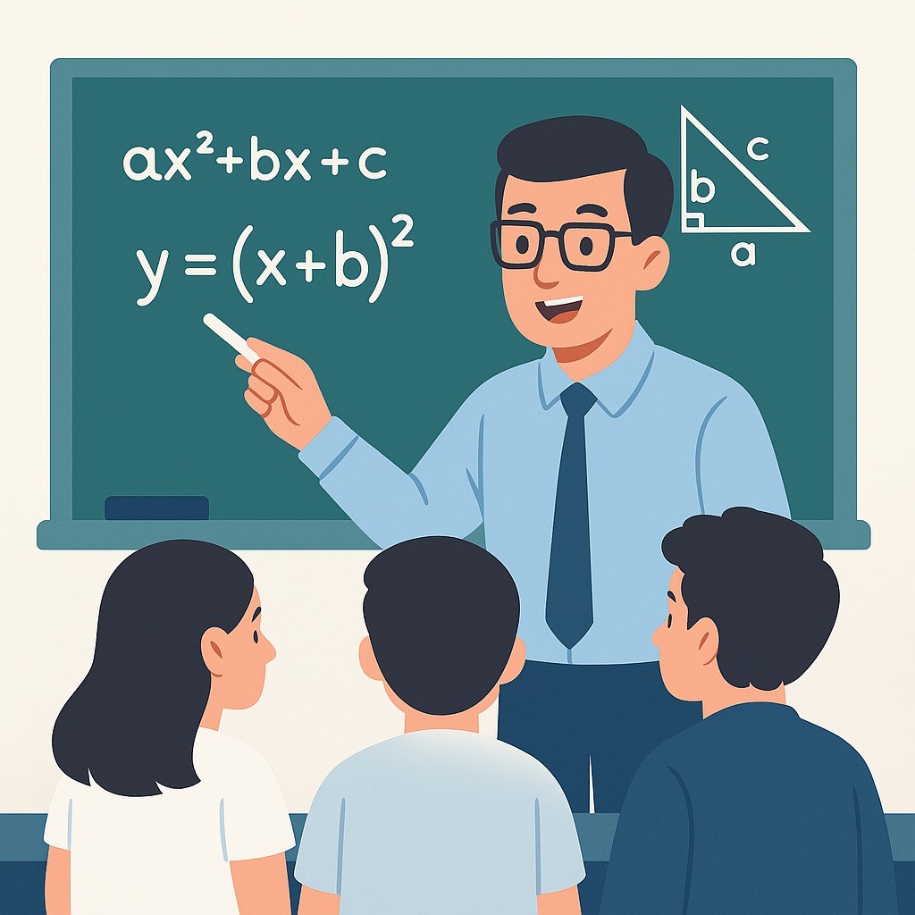 Professeur de mathématiques