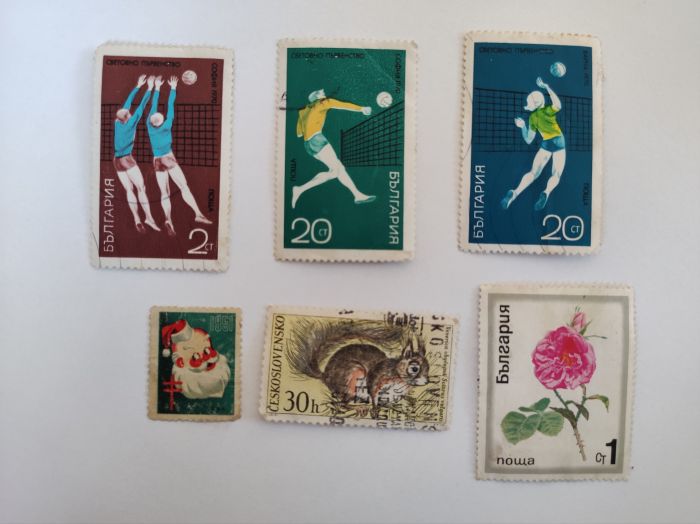 طوابع بريدية قديمة