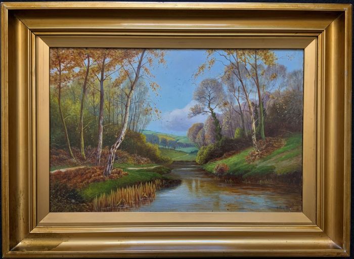 لوحة زيتية قديمة جدا