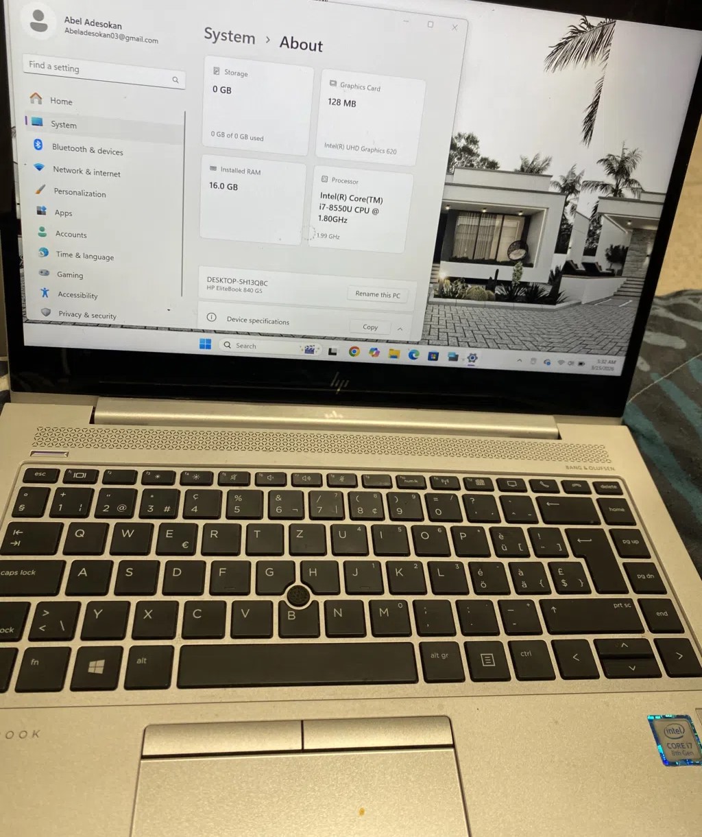 HP EliteBook 840 G5