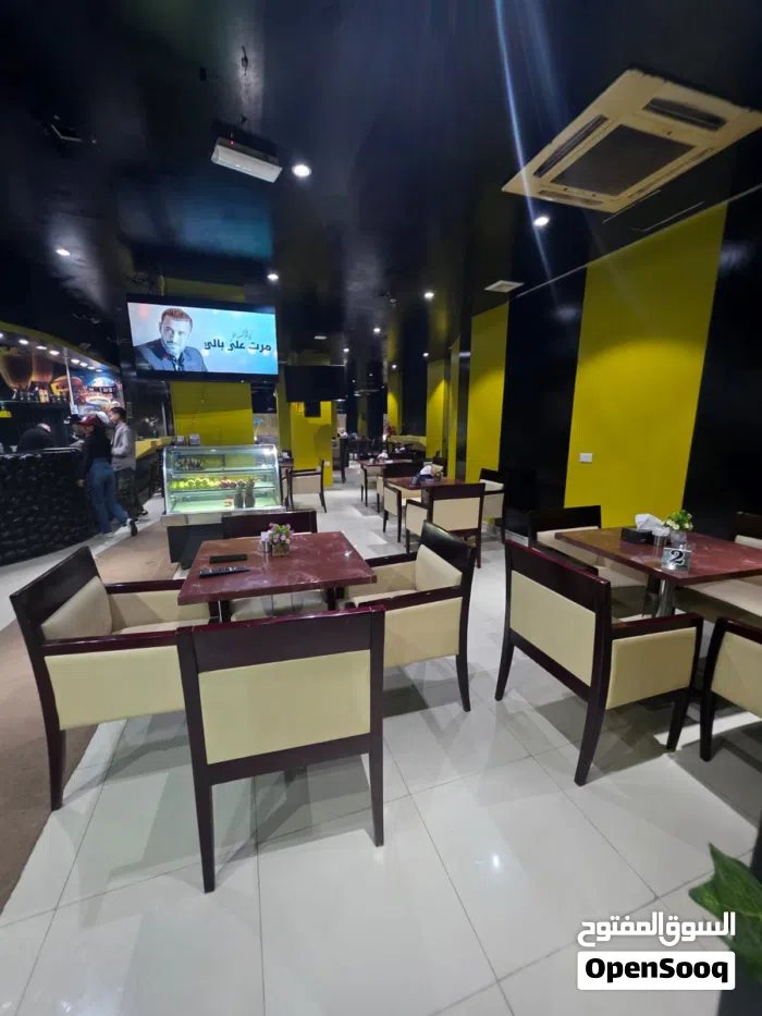 كافيه ومقهي شغال وجاهز للبيع 4.5