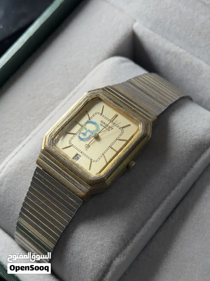 ساعة نادرة اصدار (حافظ الاسد) اورينت يابانية اصلية