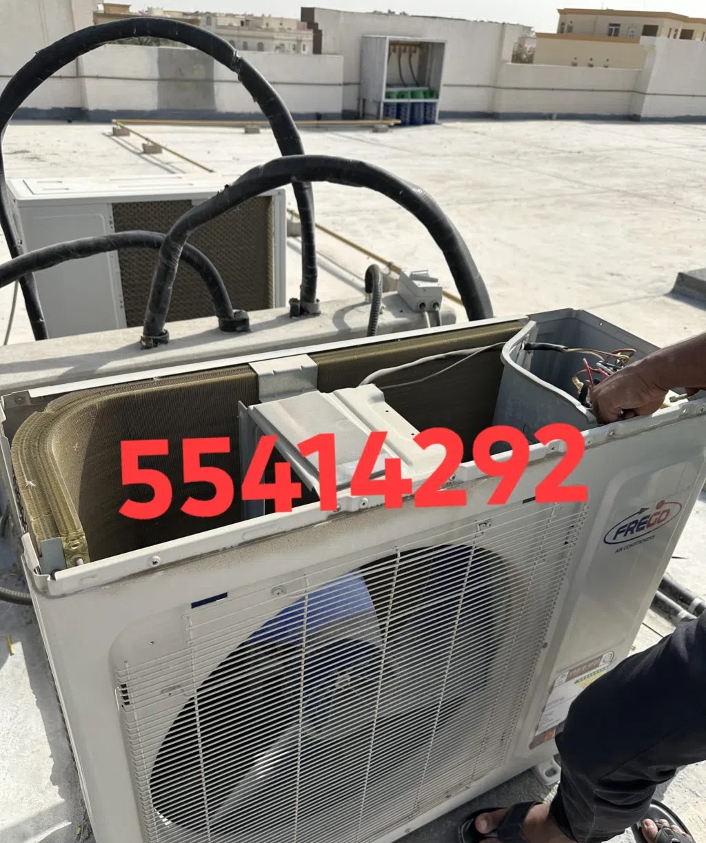ac service and repair in Doha