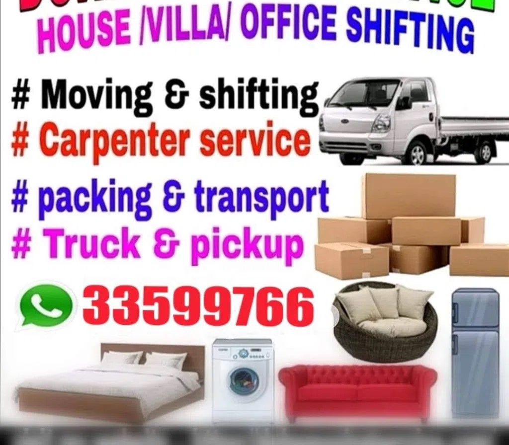Furniture Moving Shifting / Carpenter / Furniture Remove in wakra