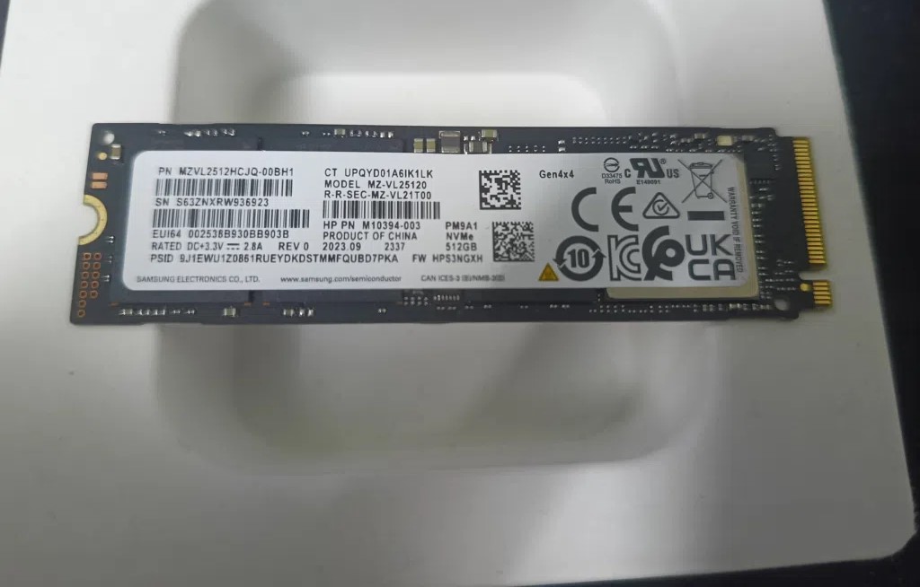 ⁦⁦SSD⁩⁩ ⁦⁦NVMe⁩⁩ ⁦⁦512GB⁩⁩ جديد البصرة