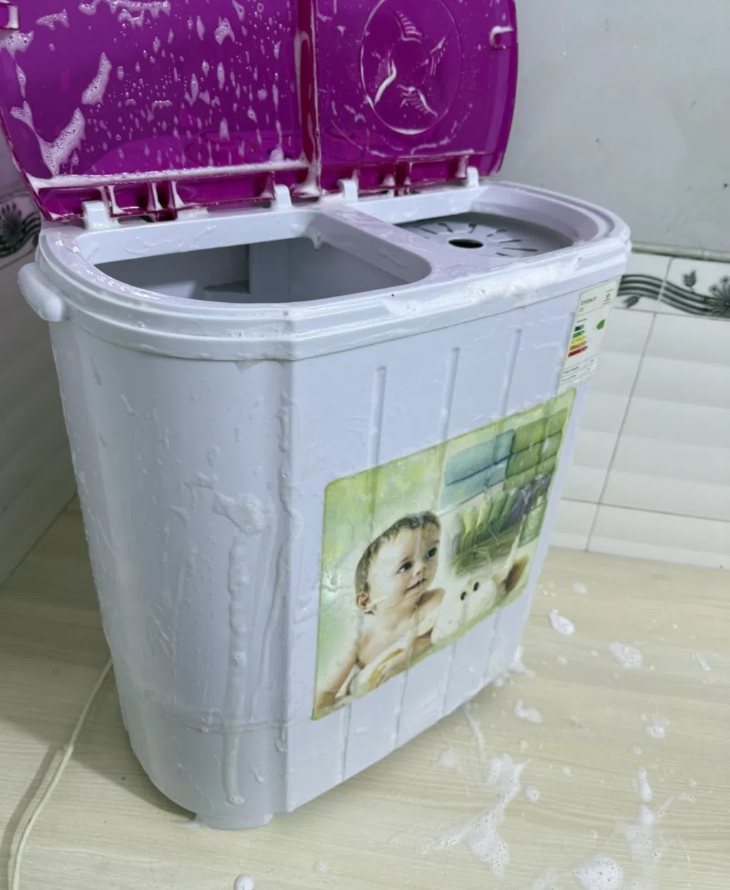 غسالة ملابس اطفال مميزه