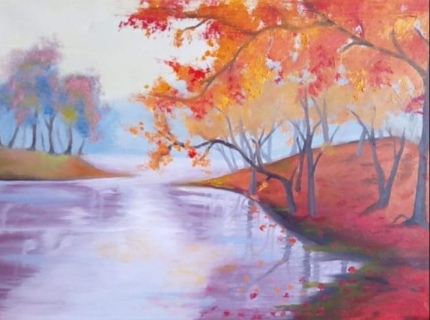 رسم لوحات فنيه بالزيت بالكويت