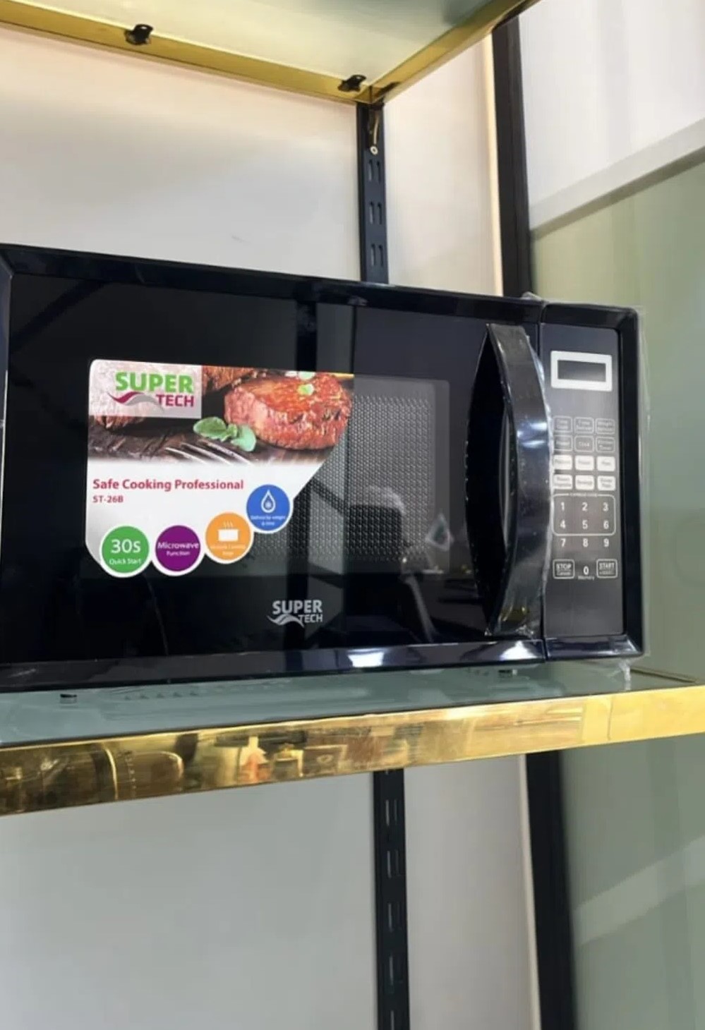 ميكرويف سوبر تيك ⁦⁦26⁩⁩ لتر للبيع في عمان