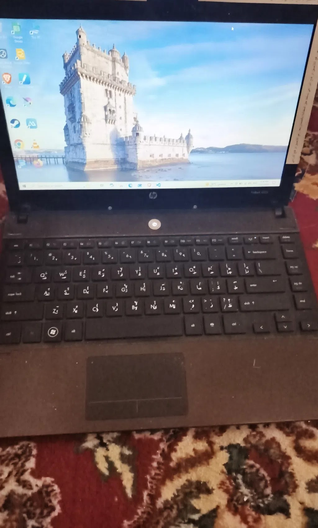 لابتوب ⁦⁦hp⁩⁩ مستعمل للبيع