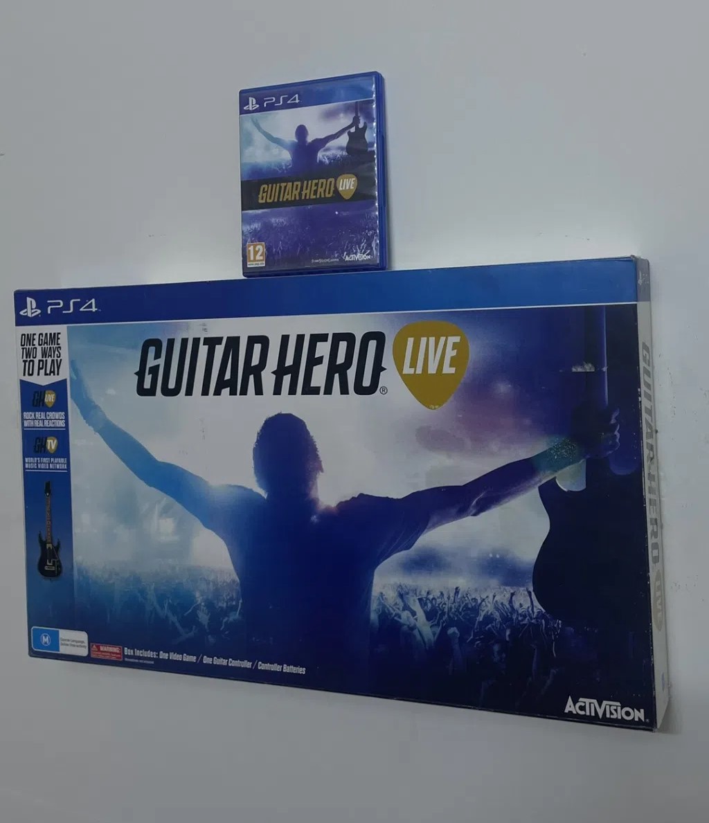 گيتار للبلي ⁦⁦4⁩⁩ و ⁦⁦5⁩⁩ ⁦⁦Guitar⁩⁩ ⁦⁦hero⁩⁩ ⁦⁦live⁩⁩ مع اللعبة