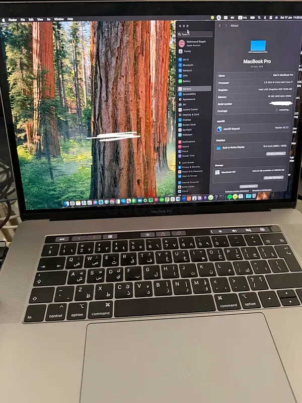 Macbook Pro 2018  القاهرة الجديدة