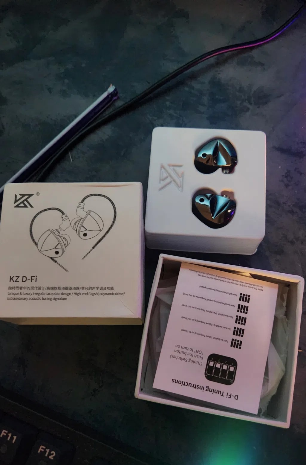⁦⁦Kz⁩⁩ ⁦⁦d-fi⁩⁩ سماعات ⁦⁦gaming⁩⁩ للبيع فى البصره