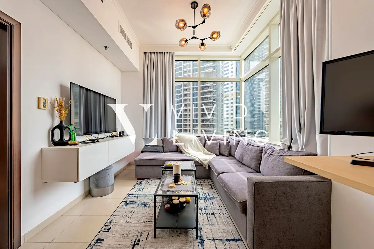 Rare Layout | Furnished | Sea Views للبيع فى دبى