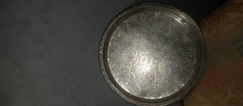 صينية فضة مليحة حرة مراكش