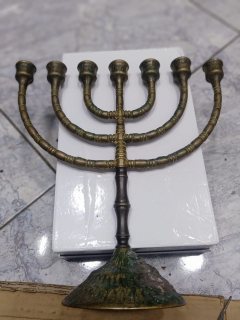 Chandelir juif menorah hannukkh liton الدار البيضاء