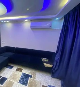 شقة 90م مفروشة للايجار  فيو وايد جاردن الشقة مكيفة بالكامل وشترات فى مدينتى