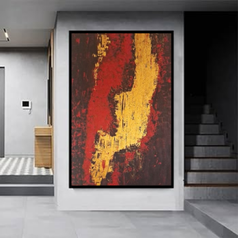 Original abstract painting الدار البيضاء