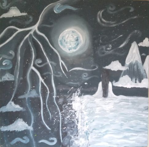 Painting with acrylic color tools الدار البيضاء