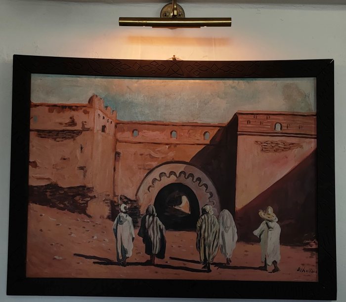 لوحة فنية أثرية أصلية مراكش