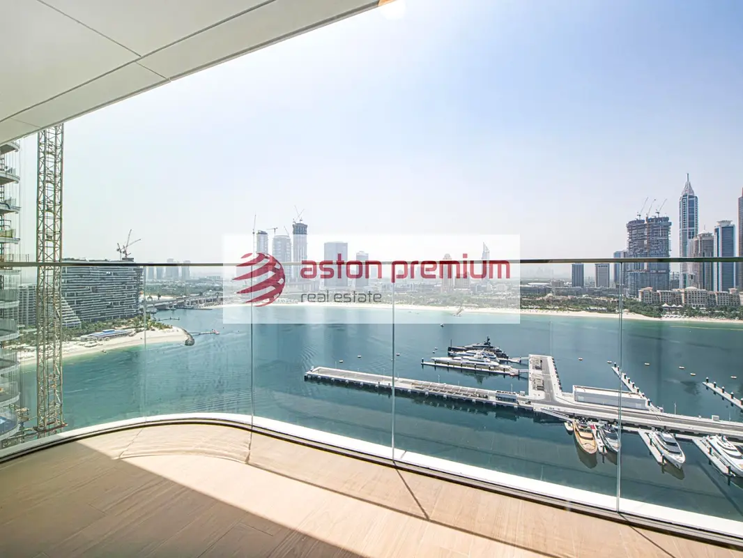 Private Beach | High Floor| 2 BR Full Marina Views للبيع فى دبى