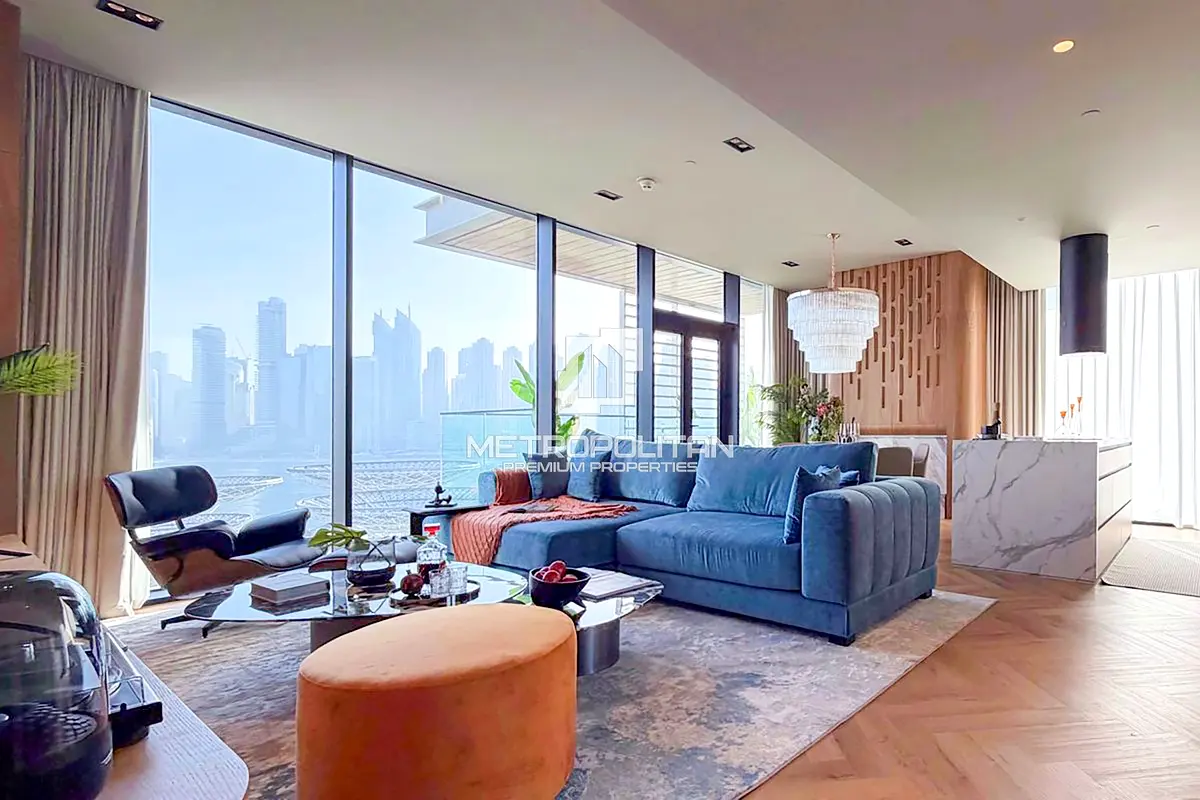 Sea, Ain and Skyline Views | High Floor| Furnished فى دبى