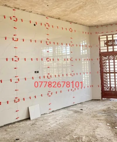 سراميك لوح بورسلين جداري ارضي شغل درجه اولى وستلام مهندس فى البصره