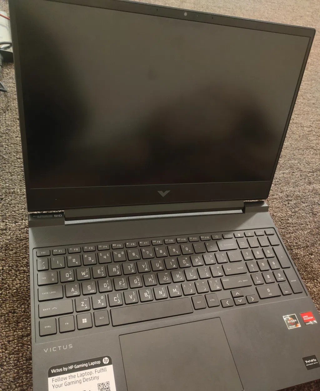 لابتوب ⁦⁦HP⁩⁩ مستعمل استعمال قليل جدا للبيع فى البصره