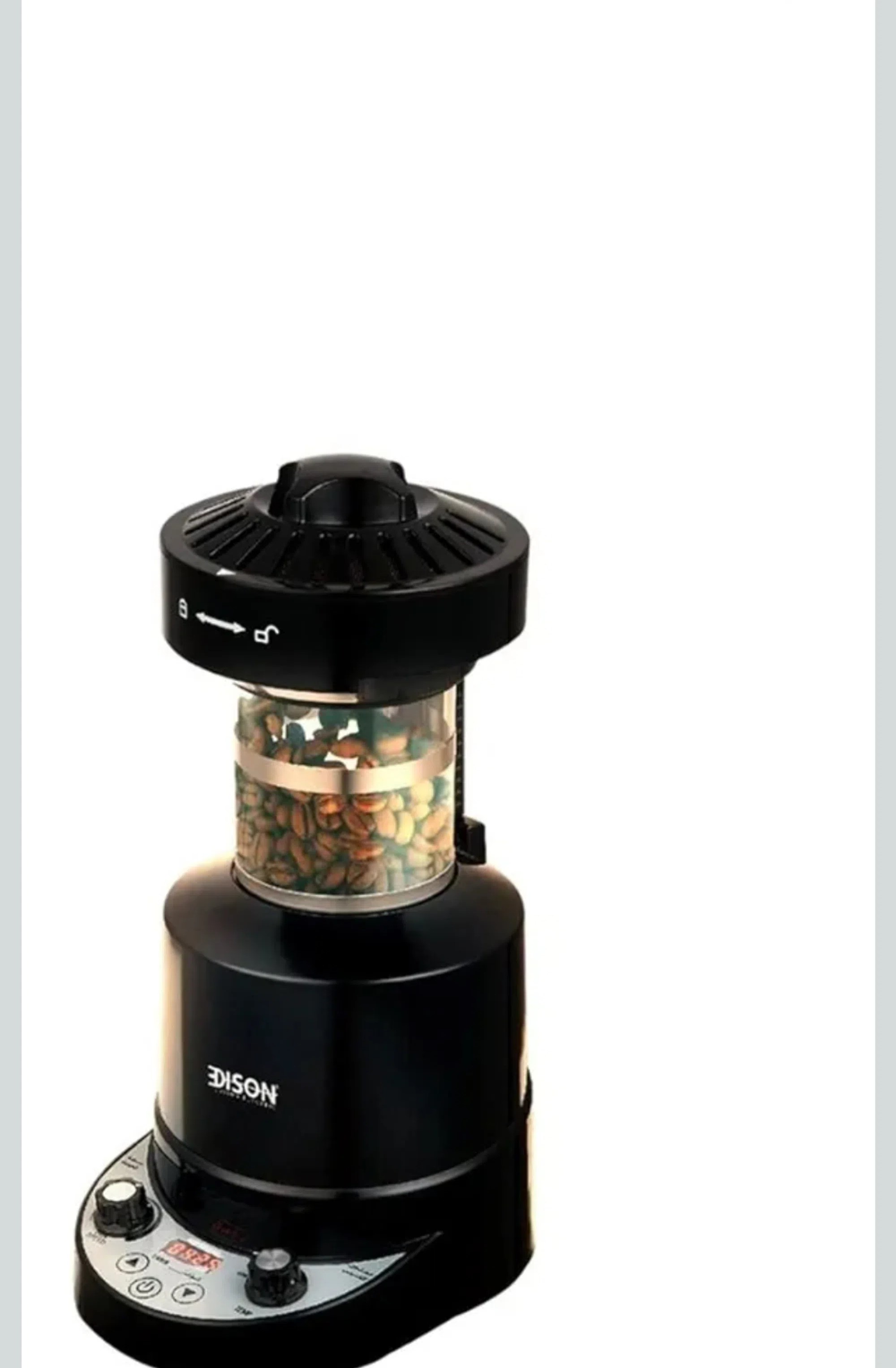محمصة قهوة هوائية ماركة ⁦⁦Edison⁩⁩ ⁦⁦1200⁩⁩ وات للبيع قنا