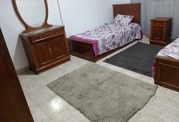 شقة مفروشة للايجار دجلة المعادى ٣ غرف