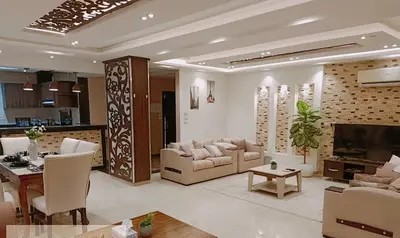 شقه فندقيه مفروشه مكيفه بالكامل علي النيل في الزمالك, القاهره