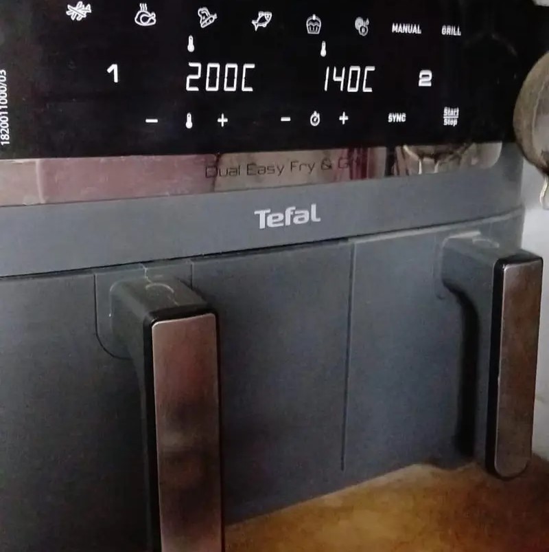 إير فراير تيفال Dual Easy Fry & Grill للبيع فيالمطرية