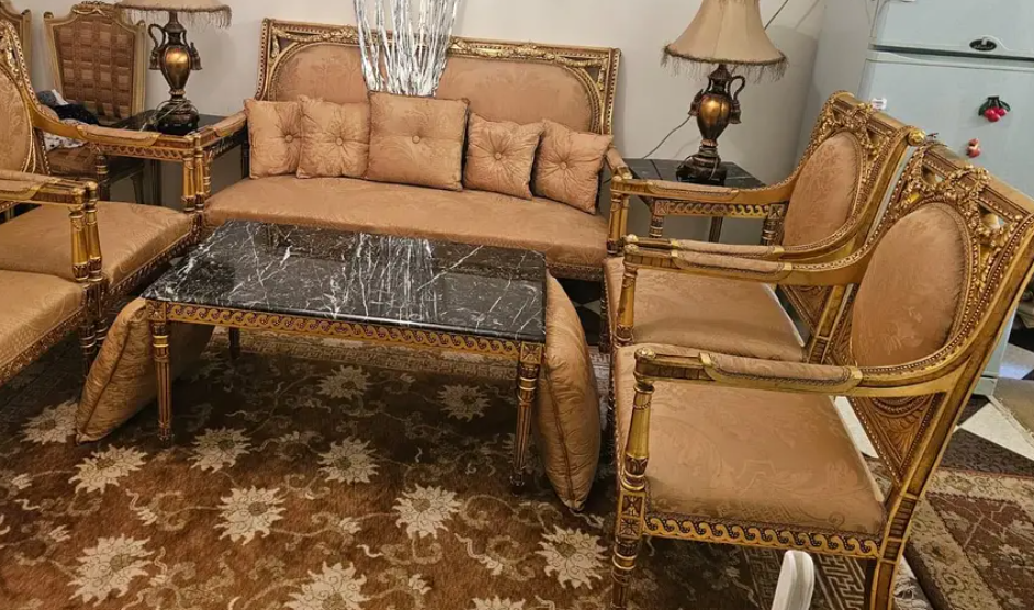 غرفة صالون كلاسيك في الإسكندرية