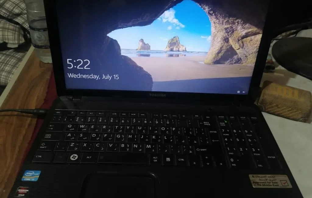 لابتوب توشيبا ⁦⁦Toshiba⁩⁩ ⁦⁦C850⁩⁩  للبيع الجيزة