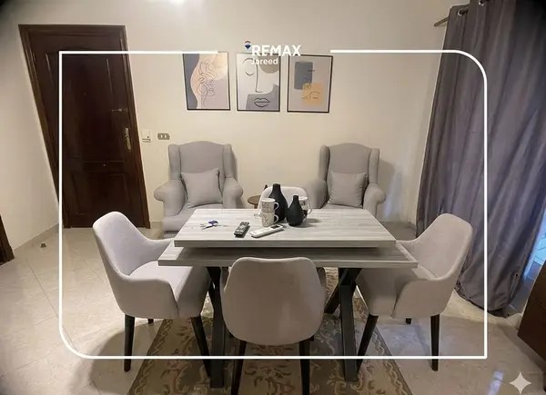 شقة للإيجار ارضي بجاردن مفروشة بالكامل بالتكيفات  الشيخ زايد